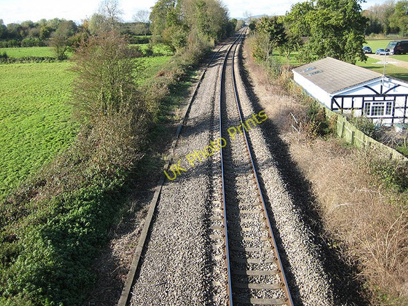Photo 6"x4" Hereford to Worcester line White Stone\/SO5642 c2008