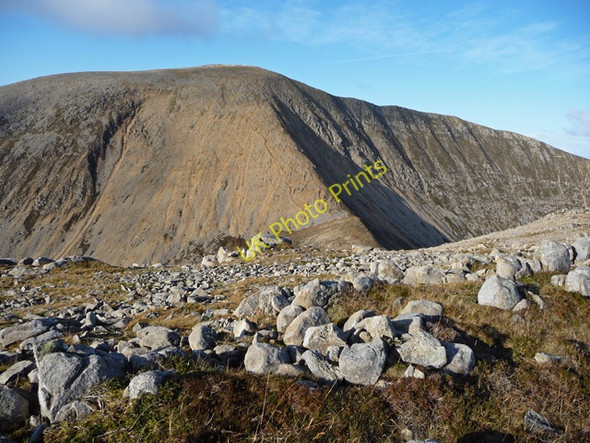 Photo 6"x4" North ridge of Beinn Dearg Bheag Torrin\/Na Torrin c2008
