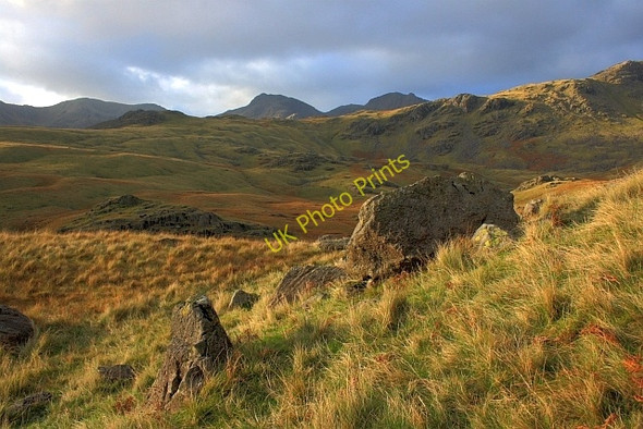Photo 6"x4" Boulder Below Adam-a-Crag Cockley Beck\/NY2401 c2008