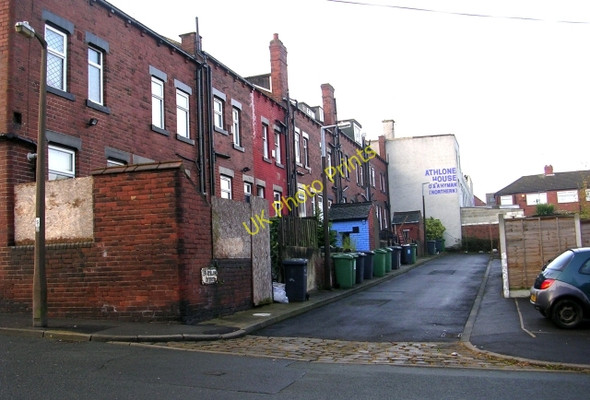 Photo 6"x4" Back Athlone Avenue - Armley Armley c2008