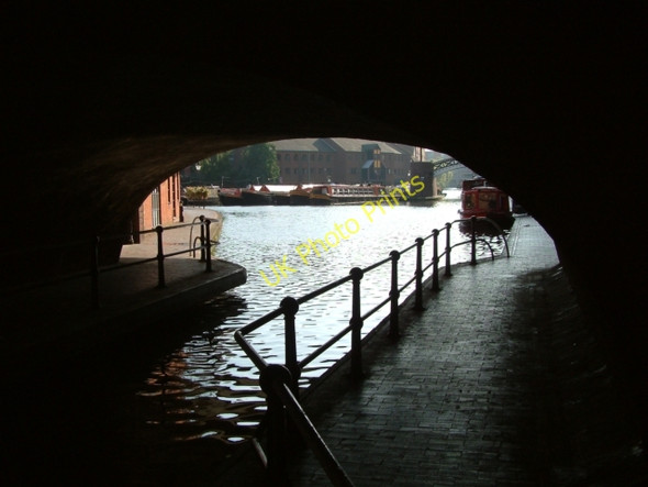 Photo 6"x4" Canal tunnel under Broad Street Lee Bank c2005