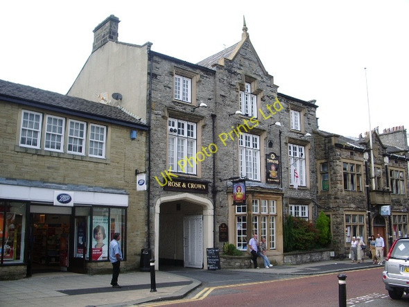 Photo 6"x4" Rose and Crown, Clitheroe Clitheroe\/SD7441 c2007