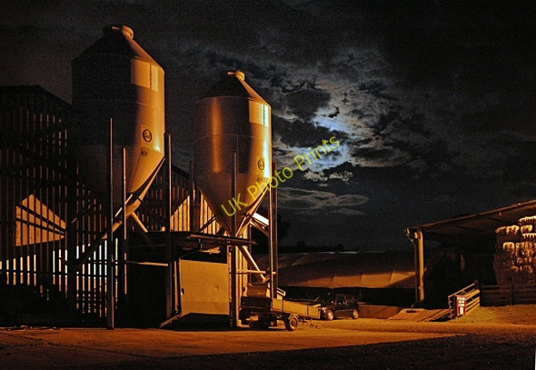 Photo 6"x4" Silos at Twigden Barns, Creaton Creaton c2008