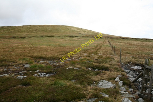 Photo 6"x4" Looking back to Great Shunner Fell Great Shunner Fell c2007