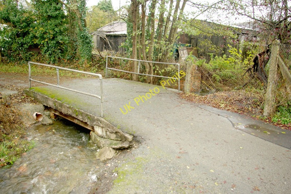 Photo 6"x4" Lane bridge over Gloew brook Builth Wells\/Llanfair-Ym-Muallt c2008