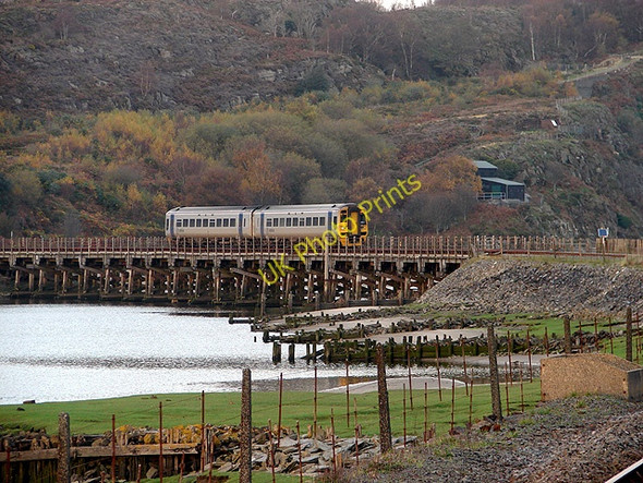 Photo 6"x4" An Arriva Wales train crosses Pont Briwet Penrhyndeudraeth c2007