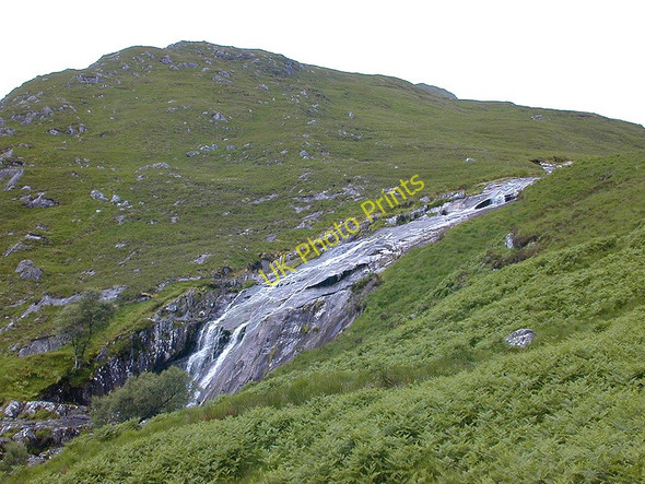 Photo 6"x4" Waterfall on the Allt Taige Mullach na Maoile c2005