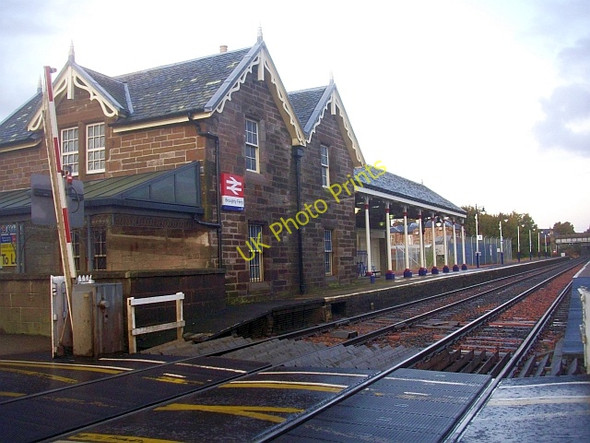 Photo 6"x4" Railway Station, Broughty Ferry Tayport c2008