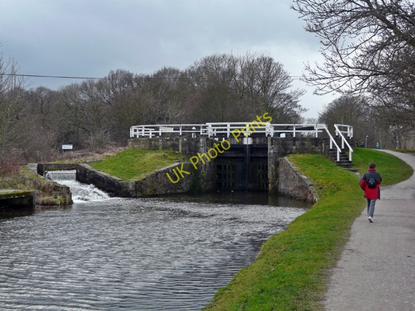 Photo 6"x4" Lock on Leeds Liverpool Canal, Saltaire Shipley\/SE1437 c2008