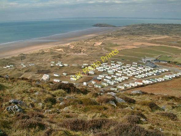 Photo 6"x4" Llangenydd, Hillend Caravan \/ Campsite Hillend\/SS4191 c2006