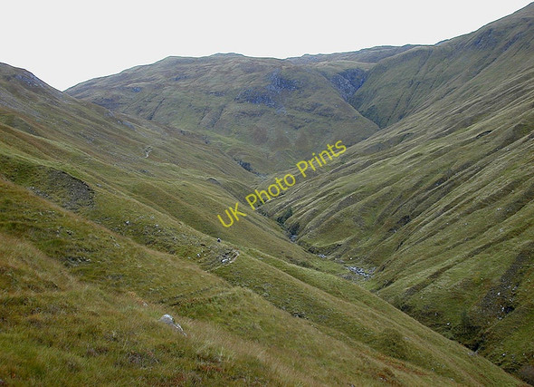 Photo 6"x4" Path to the Bealach na Sr\u00c3\u00b2ine Allt an Le\u00f2id Ghaineamhaich c2001