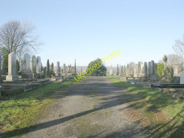 Photo 6"x4" Idle URC Cemetery - Westfield Lane Baildon c2008