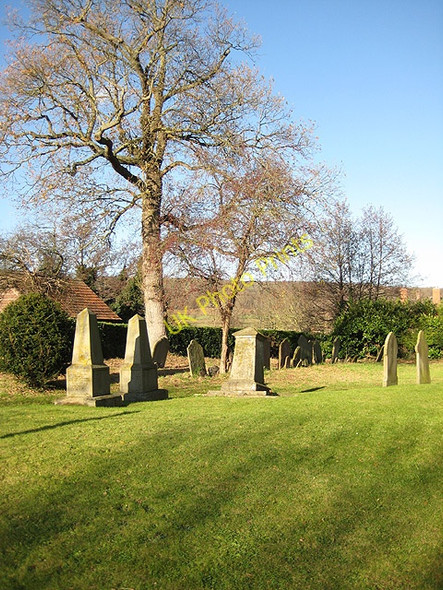 Photo 6"x4" Churchyard, St Margaret's in late November Wellington\/SO4948 c2008