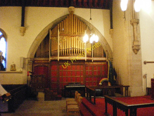 Photo 6"x4" Christ Church, Lancaster, Organ Lancaster c2008
