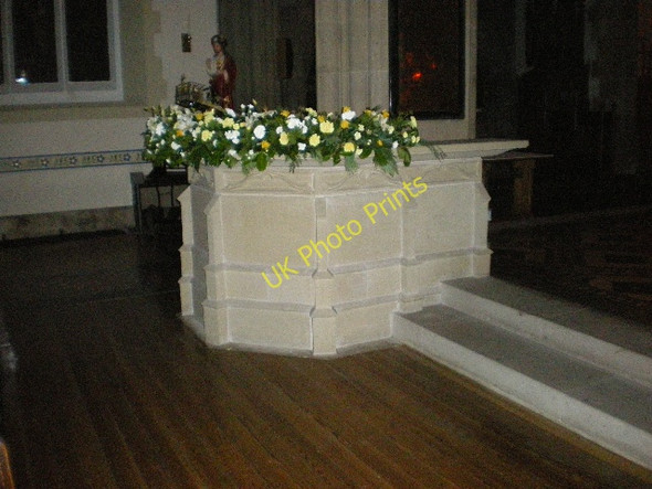 Photo 6"x4" St Peter's RC Cathedral, Pulpit Lancaster c2008