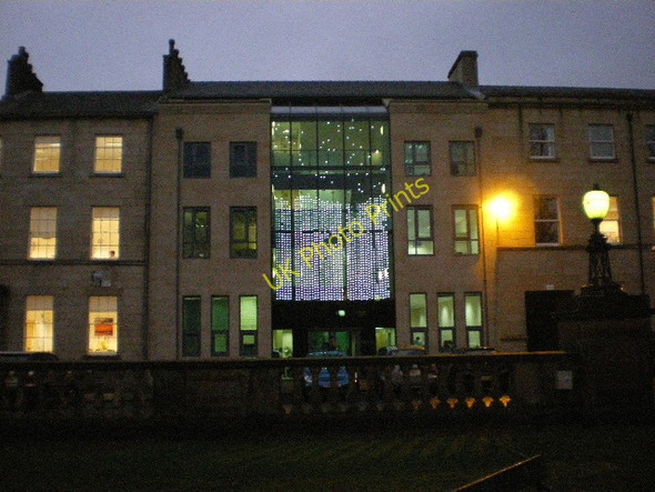 Photo 6"x4" Christmas lights, Dalton Square Lancaster c2008