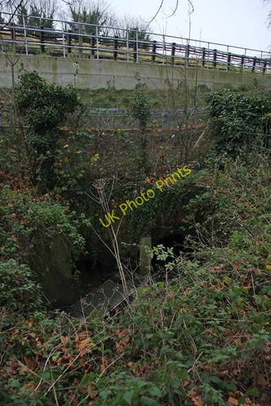 Photo 6"x4" Culvert under the Northern Line Finchley c2008