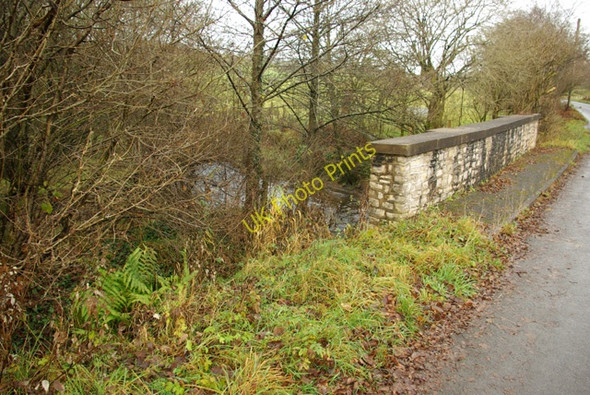 Photo 6"x4" Bridge parapet Llangammarch Wells c2008