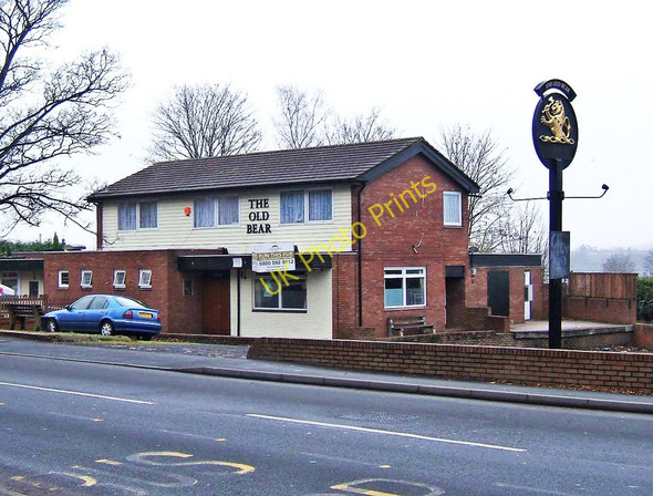 Photo 6"x4" The Old Bear, Stourbridge Road (close-up view) Kidderminster c2008