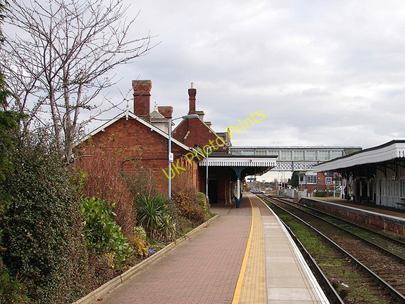 Photo 6"x4" Sleaford Station buildings Sleaford\/TF0645 c2008