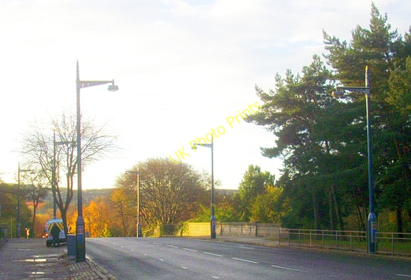 Photo 6"x4" Lampposts on the Great southern Road Aberdeen\/NJ9206 c2008