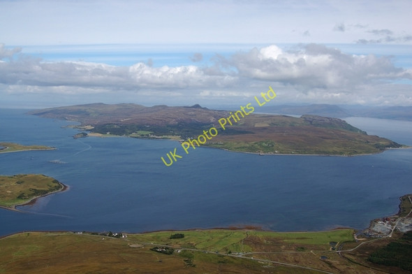Photo 6"x4" View northeast from An Coileach Sconser c2007