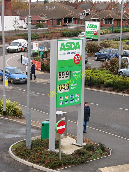 Photo 6"x4" ASDA Sign Boston c2008