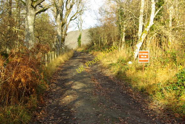 Photo 6"x4" North to the Sandtips Builth Wells\/Llanfair-Ym-Muallt c2008