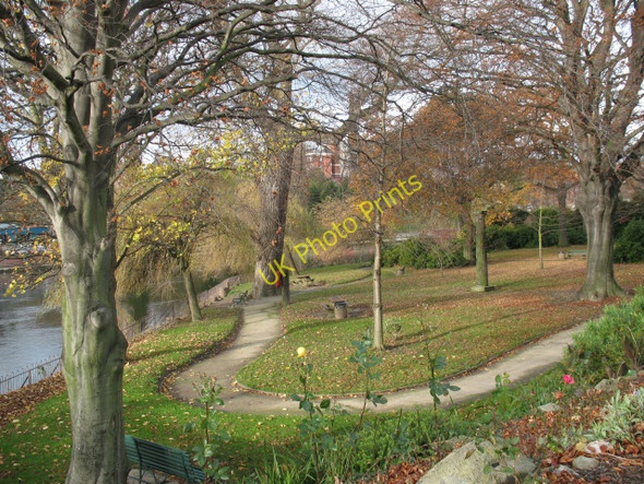 Photo 6"x4" Abbey Gardens, Shrewsbury Shrewsbury c2008