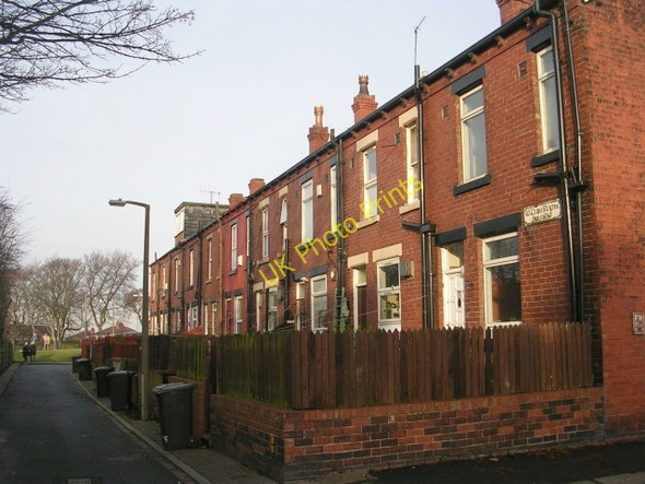 Photo 6"x4" Back Cross Flatts Crescent - Wooler Road Beeston\/SE2830 c2008