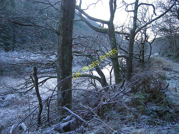 Photo 6"x4" Afon Ystwyth below the gorge Brynafan c2008