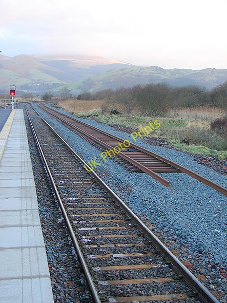Photo 6"x4" Passing loop progress at Dovey Junction Glandyfi c2008