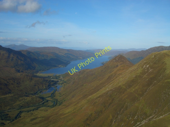 Photo 6"x4" Loch Duich from Sgurr Fhuaran Ridge Shiel Bridge\/NG9318 c2006