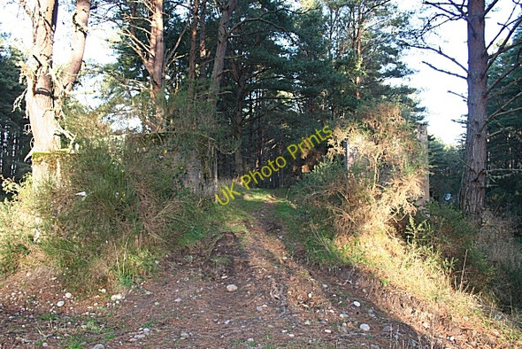 Photo 6"x4" Wartime Roadblock Lossiemouth c2008