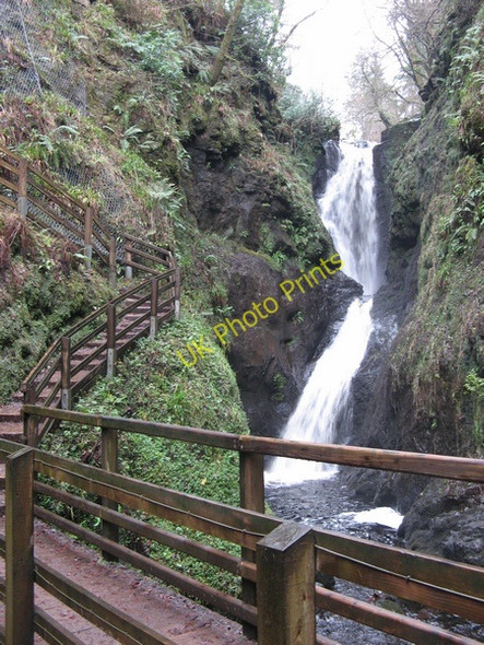 Photo 6"x4" Waterfall in Glenariff Glenariff c2007