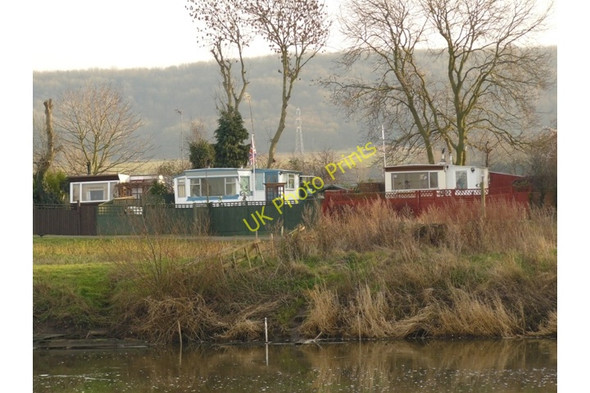 Photo 6"x4" Caravans by the Trent near Thrumpton Long Eaton c2008