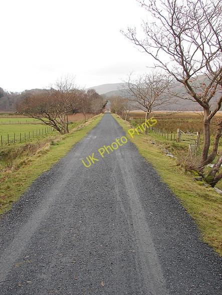 Photo 6"x4" A perfectly straight section of the Mawddach Trail Penmaenpool c2008