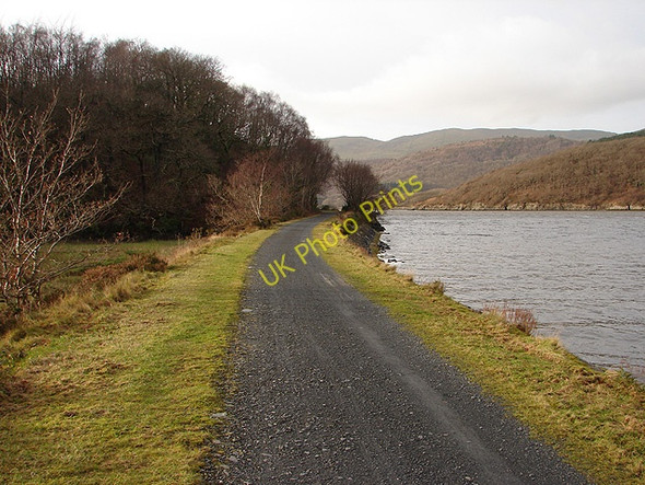 Photo 6"x4" Afon Mawddach and the Mawddach Trail Bontddu c2008