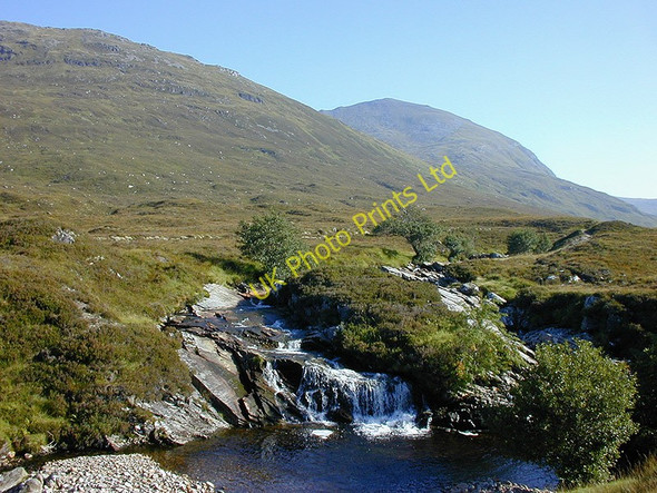 Photo 6"x4" By the waterfall on the Allt Breabaig Allt an Eas Bhig\/NH1774 c2002