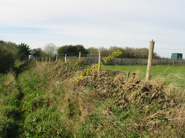 Photo 6"x4" View along bridleway Statenborough c2008
