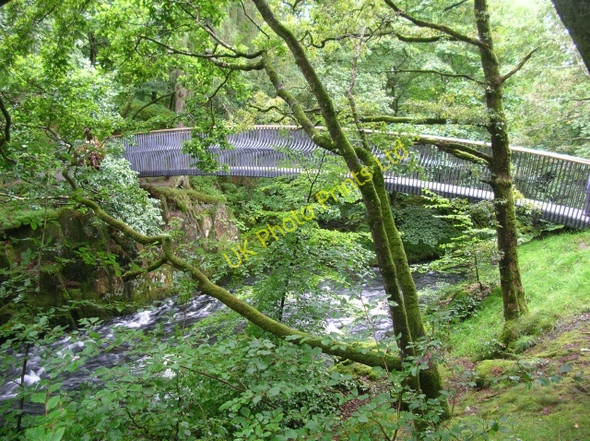 Photo 6"x4" A new bridge above Skelwith Force Skelwith Bridge c2007