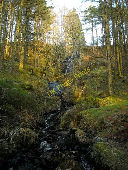Photo 6"x4" Spout Head Waterfall Glentrool Village c2008