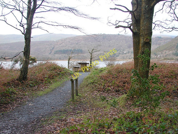 Photo 6"x4" Picnic area at Penrhyn  Cregen Caerdeon c2008