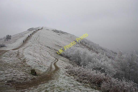 Photo 6"x4" Pinnacle Hill from the boundary stone Brand Green\/SO7641 c2009