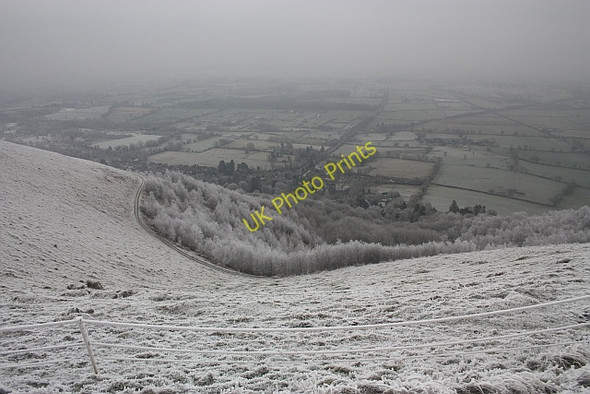 Photo 6"x4" Malvern Wells from Pinnacle Hill Malvern Wells c2009