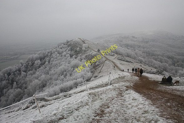 Photo 6"x4" Black Hill from the side of Pinnacle Hill Brand Green\/SO7641 c2009