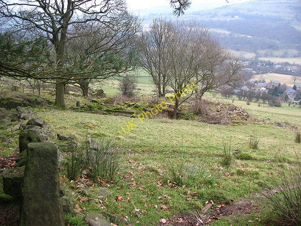 Photo 6"x4" Remains of Daisy Bank Hebden Bridge c2008