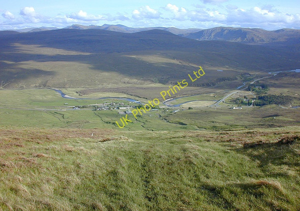 Photo 6"x4" Descending from Fionn Bheinn Achnasheen\/Achadh na Sine c2002