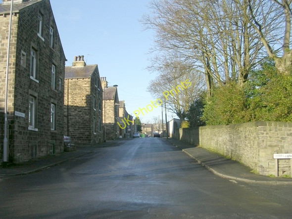 Photo 6"x4" Kensington Street - viewed from Berry Lane Keighley c2009
