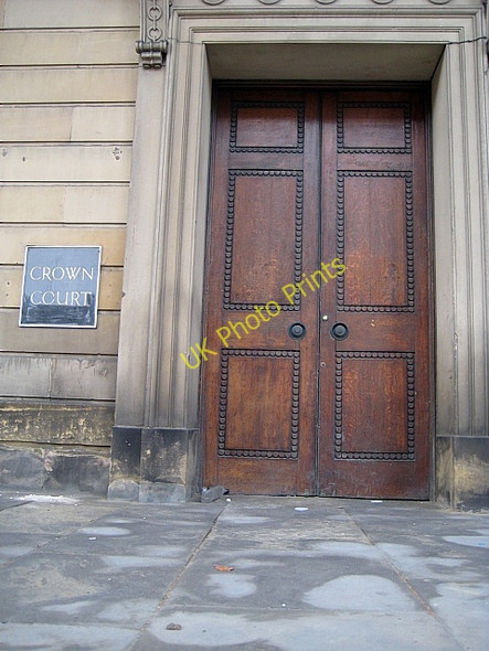 Photo 6"x4" Crown Court entrance door Wakefield\/SE3320 c2009
